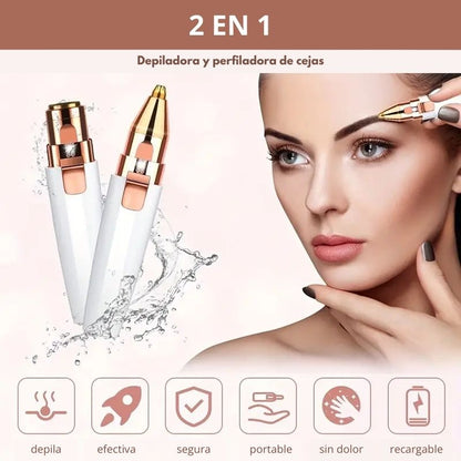 Depiladora Facial 2 en 1